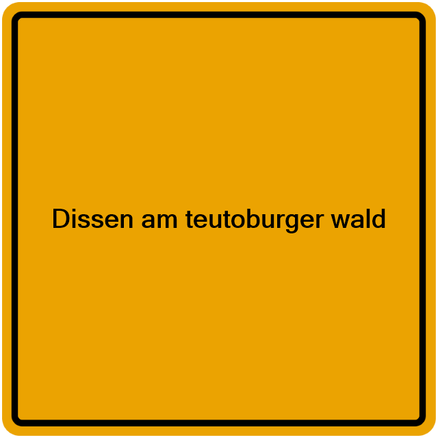 Einwohnermeldeamt24 Dissen am teutoburger wald